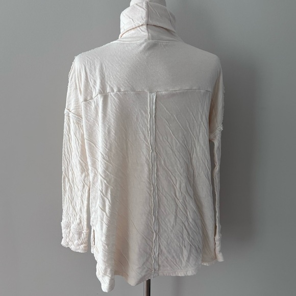 We the Free Distressed Turtleneck Sweater - Picture 3 of 5